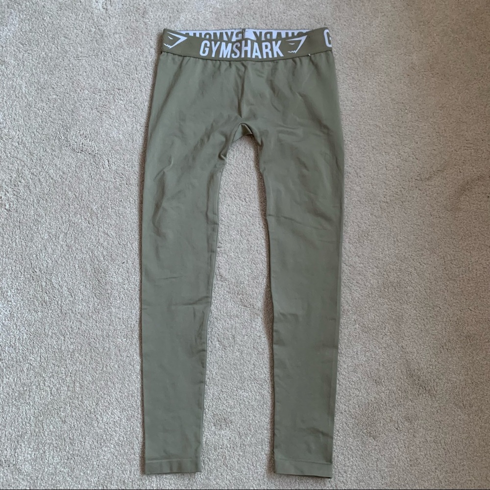 Gymshark leggings olive green small